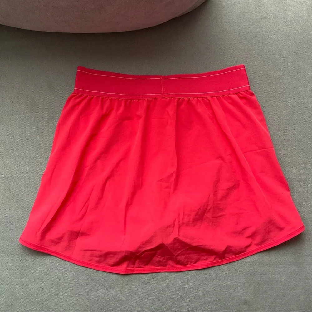 Alo Yoga Match Point Tennis Skirt Candy Red M